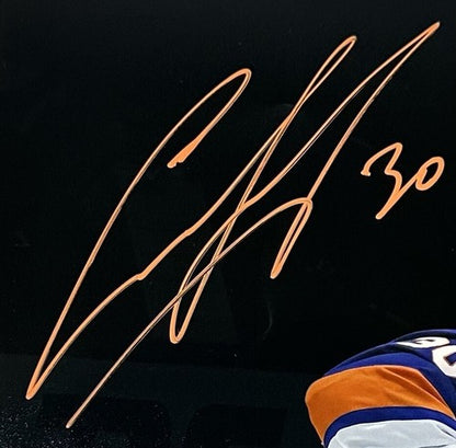 Igor Shesterkin Ilya Sorokin Signed 16x20 Framed Photo Rangers Auto Fanatics Coa