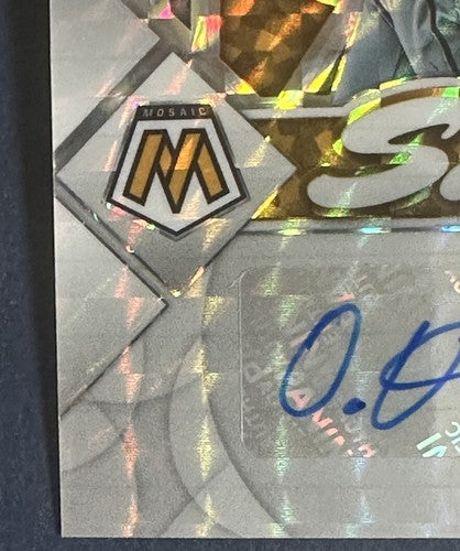 2022 Panini Mosaic ONEIL CRUZ Scripts Signed PRIZM SC-OC Mint Auto Pirates RC Sp