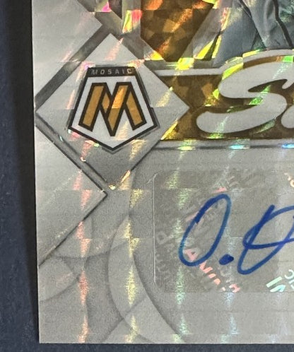 2022 Panini Mosaic ONEIL CRUZ Scripts Signed PRIZM SC-OC Mint Auto Pirates RC Sp