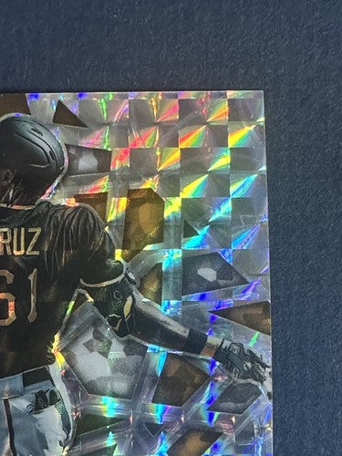 2022 Panini Mosaic ONEIL CRUZ Scripts Signed PRIZM SC-OC Mint Auto Pirates RC Sp