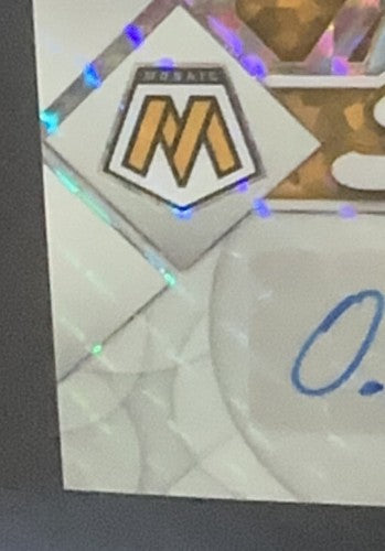 2022 Panini Mosaic ONEIL CRUZ Scripts Signed PRIZM SC-OC Mint Auto Pirates RC Sp