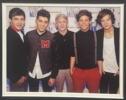 One Direction Band Signed Up All Night CD Framed Harry Styles Liam Payne Steiner