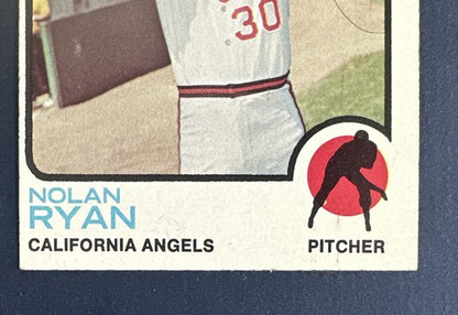 1973 TOPPS #220 NOLAN RYAN ANGELS Nm Nice Set Break Hof