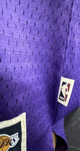 Magic Johnson Lakers Purple Adidas Hardwood Classics Rookie 1979 Jersey #32 XL