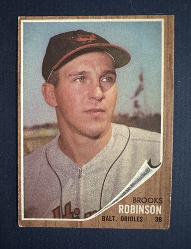 1962 Topps Set-Break # 45 Brooks Robinson EX No Creases Hof Orioles