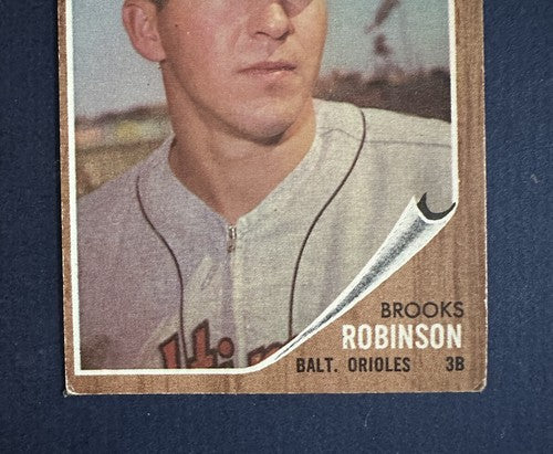 1962 Topps Set-Break # 45 Brooks Robinson EX No Creases Hof Orioles