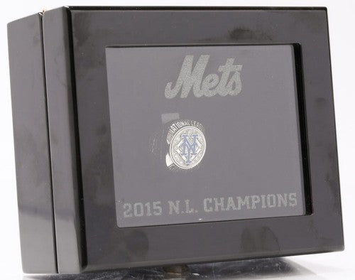 2015 Mets NLCS Champions Jostens Silver Elite Employee Team Issued Ring Morales