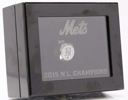 2015 Mets NLCS Champions Jostens Silver Elite Employee Team Issued Ring Morales