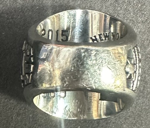 2015 Mets NLCS Champions Jostens Silver Elite Employee Team Issued Ring Morales