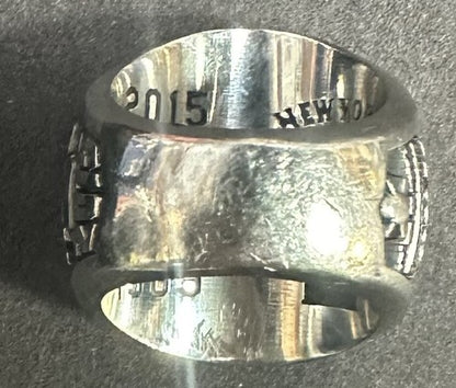 2015 Mets NLCS Champions Jostens Silver Elite Employee Team Issued Ring Morales