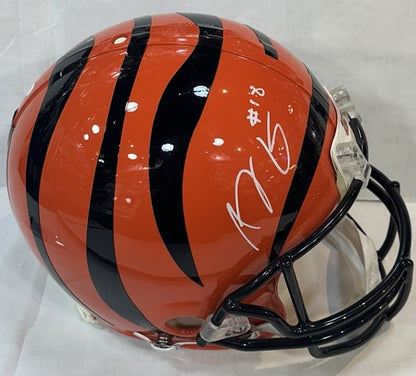 AJ Green Signed Speed Authentic Bengals FS Helmet White Mint # 18  Auto JSA COA