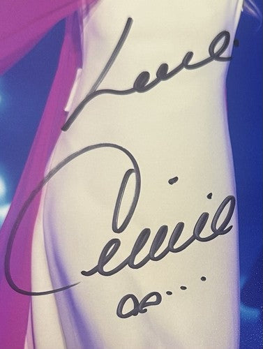 Celine Dion Hand Signed 11x14 Framed Photo Love Mint Autograph BAS COA