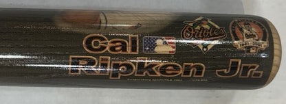 Cal Ripken Jr Signed MLB Retirement Photo Bat /21 Orioles Autograph MLB Steiner