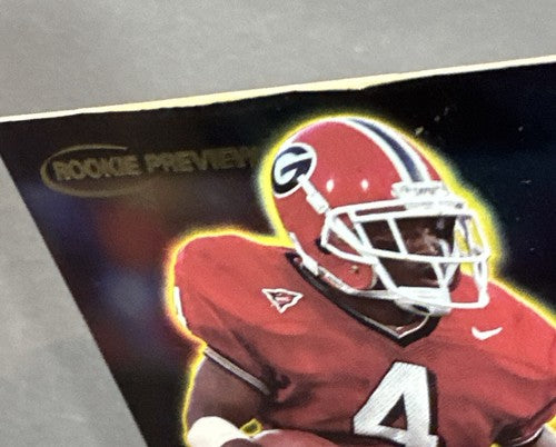 Champ Bailey 1999 Score Rookie Preview Autographs On Card Auto Hof Has Some Wear