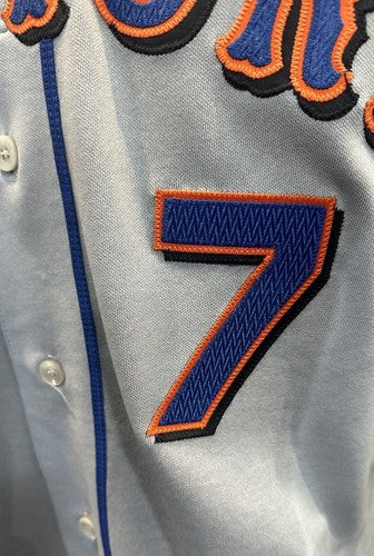 Jose Reyes Signed Majestic Authentic Game Issued Mets 04 Rookie Jersey Auto COA