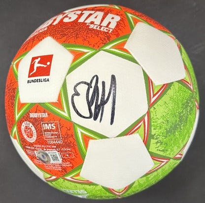 Erling Haaland Signed Derbystar Bundesliga FS Soccer Ball Dortmund Autograph BAS