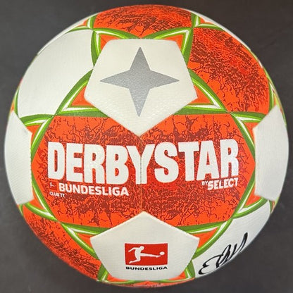 Erling Haaland Signed Derbystar Bundesliga FS Soccer Ball Dortmund Autograph BAS