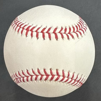 Tom Tommy Lasorda Dodgers HOF MGR signed 1988 World series baseball auto JSA