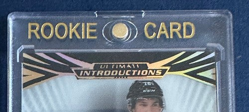 2021-22 Upper Deck Ultimate Introductions William Eklund Mint Auto /10 Sharks