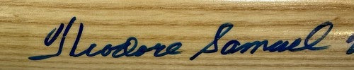 Ted Theodore Samuel Williams Signed Game Model Bat Red Sox Mint Auto JSA Coa Hof