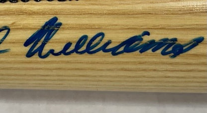 Ted Theodore Samuel Williams Signed Game Model Bat Red Sox Mint Auto JSA Coa Hof