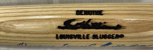 Ted Theodore Samuel Williams Signed Game Model Bat Red Sox Mint Auto JSA Coa Hof
