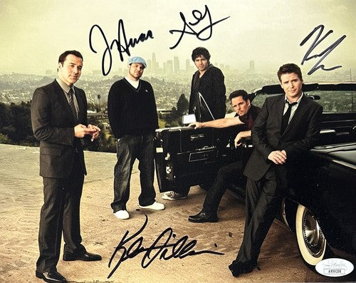 Entourage Cast Signed Framed 8x10 Photo Grenier Dillon Ferrara Connolly Auto JSA