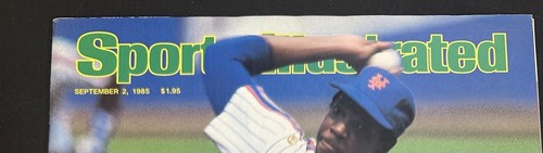 Dwight Gooden Signed 1985 Sports Illustrated Full Magazine Rookie Auto Mets COA