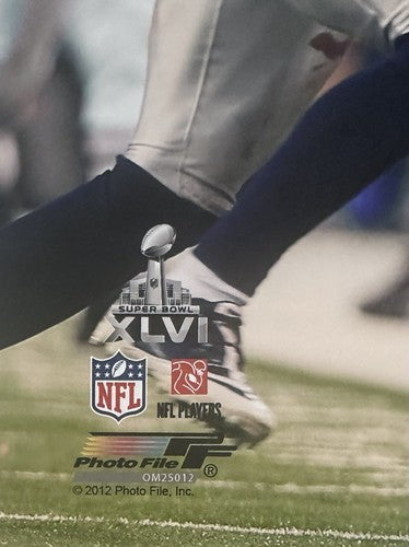 Mario Manningham Signed 16x20 Framed Photo Sb XLVI Catch Giants Auto Steiner COA