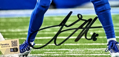 Jared Goff 8x10 Framed Action Photo Detroit Lions Mint Autograph Fanatics COA