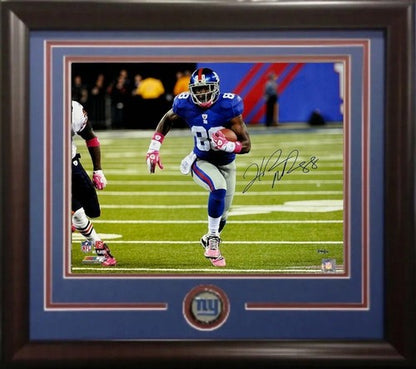Hakeem Nicks Signed 16x20 Framed Photo New York Giants Mint Autograph UDA COA