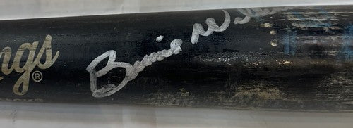 Bernie Williams Signed Game Used Rawlings Big Stick Pro Model Early Auto COA