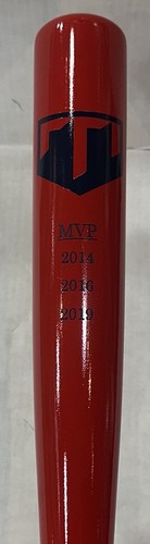 Mike Trout Signed Hickory Pro Maple MT27 Red Goat Model Bat Angels Auto MLB COA