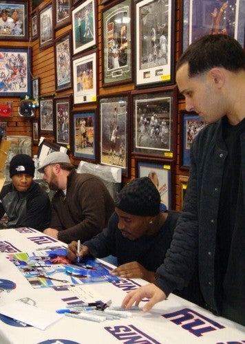 Hakeem Nicks Signed 16x20 Framed Photo Ny Giants Hakeem The Dream Auto COA