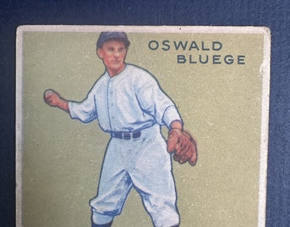 1933 Goudey #159 Oswald Bluege Ex CENTERED No Creases