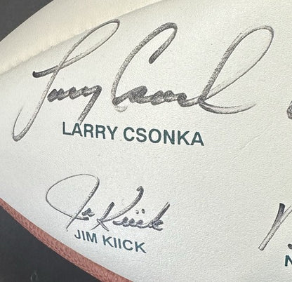Dolphins Legends Signed Wilson NFL Collectible Football 6 Auto Csonka Shula COA
