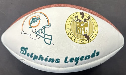 Dolphins Legends Signed Wilson NFL Collectible Football 6 Auto Csonka Shula COA