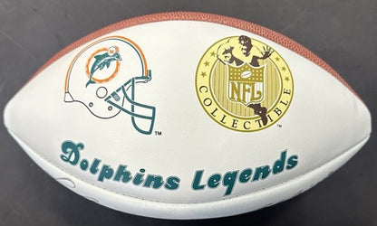 Dolphins Legends Signed Wilson NFL Collectible Football 6 Auto Csonka Shula COA