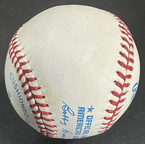 Jim Catfish Hunter Signed Official AL Baseball Yankees Mint Hof Auto JSA LOA