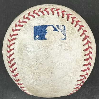 2003 Yankees 5/7/03 Game Used Official MLB Baseball Joe Torre 1603 Wins CBM COA