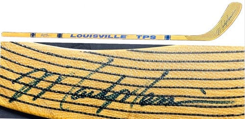 Mark Messier Signed Louisville TPS Game Model Rangers Stick Early Auto Goldin
