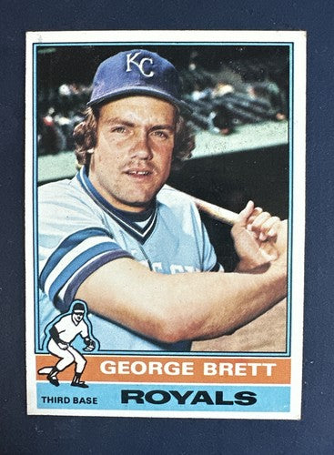 1976 TOPPS #19 GEORGE BRETT Ex + - NM ROYALS HOF 2nd Year Nice