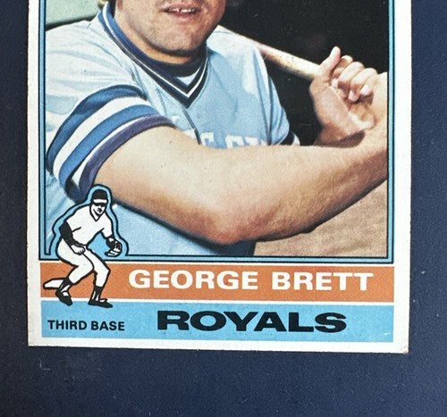 1976 TOPPS #19 GEORGE BRETT Ex + - NM ROYALS HOF 2nd Year Nice