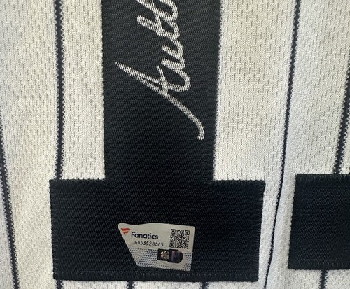 Anthony Volpe Signed Nike On Field Authentic NY Yankees Jersey Auto Fanatics COA