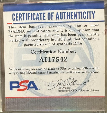 Duke Snider Signed Official NL Baseball Dodgers HOF 80 Mint Autograph PSA COA