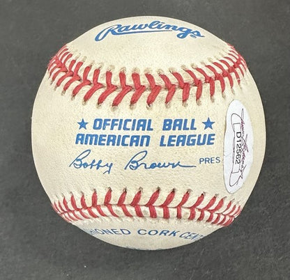 Phil Scooter Rizzuto Signed Official AL Baseball Yankees Nickname Auto Hof JSA