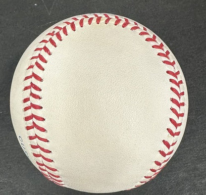 Mel Allen Signed Official AL Bobby Baseball Yankees Hof Announcer Mint Auto Jsa