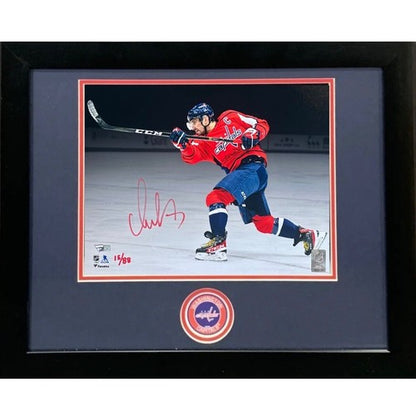 Alex Ovechkin Capitals Signed 11x14 Framed Spotlight Photo LE /88 Auto Fanatics