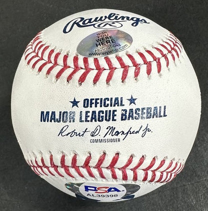 Roger Clemens Signed Official MLB Baseball Yankees Red Sox Cy 7 Auto PSA Coa