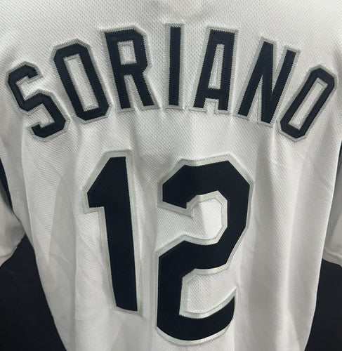 Alfonso Soriano 2003 AL All Star Game Majestic Authentic Jersey Yankees Men’s L